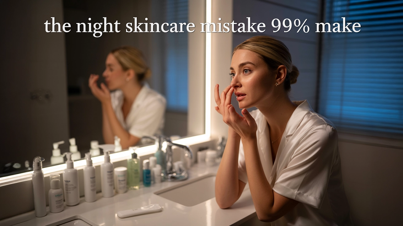 The Night Skincare Mistake